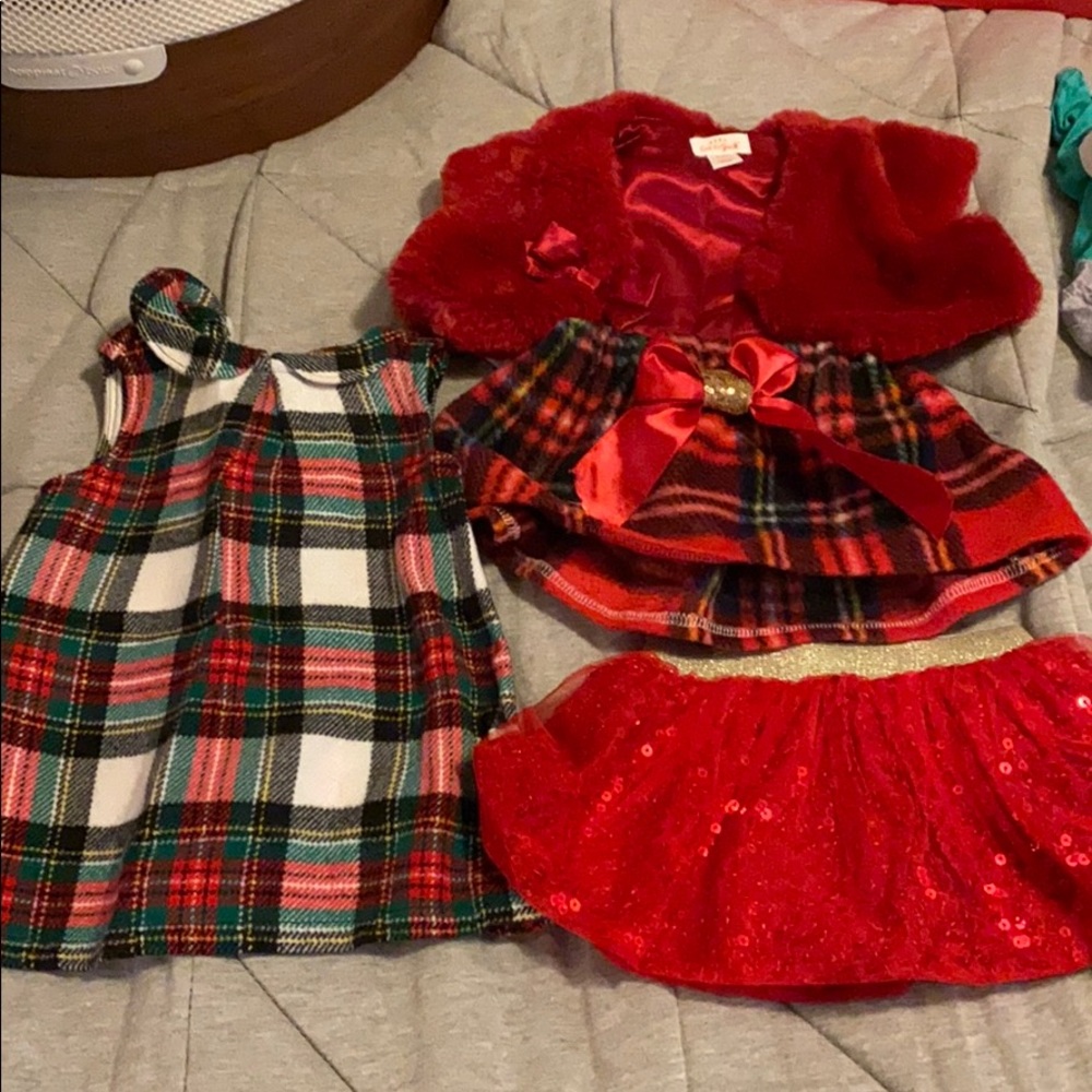 Baby girl Christmas outfits